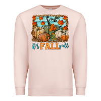 Pale Pink it's fall y'all Premium Sweatshirt - HRA Design Shop