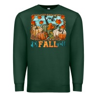 Sports Green it's fall y'all Premium Sweatshirt - HRA Design Shop