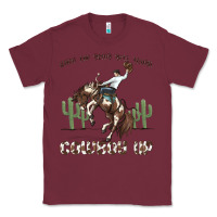 Burgundy when the going gets tough cowboy up Classic Tee - MaliasSmallBusiness