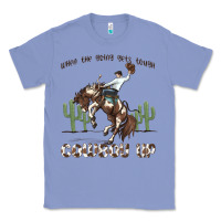 Colony Blue when the going gets tough cowboy up Classic Tee - MaliasSmallBusiness
