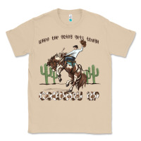 Mushroom when the going gets tough cowboy up Classic Tee - MaliasSmallBusiness