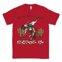 Red when the going gets tough cowboy up Classic Tee - MaliasSmallBusiness