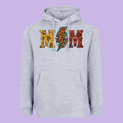 Western Mom Heavyweight Hoodie Designed By Texasbilliewilder