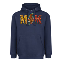 Navy western mom Heavyweight Hoodie - texasbilliewilder
