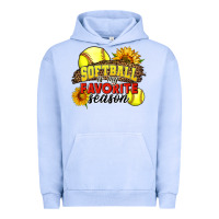 Pigment Grape Ice Softball Is My Favorite Season Urban Hoodie - LillyAllenDesigns