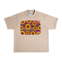 French Oak cinco de mayo sunflower background Urban Heavy Tee - Artiststas