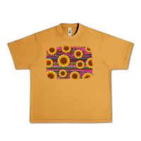 Peanut Butter cinco de mayo sunflower background Urban Heavy Tee - Artiststas