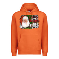 Carrot santa merry christmas y'all Premium Hoodie - AdoDesignShop