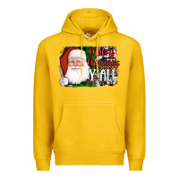 Lemon santa merry christmas y'all Premium Hoodie - AdoDesignShop