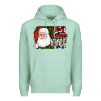 Seafoam santa merry christmas y'all Premium Hoodie - AdoDesignShop