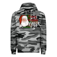 Slate Camo santa merry christmas y'all Premium Hoodie - AdoDesignShop