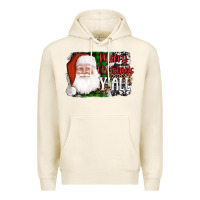 Tofu santa merry christmas y'all Premium Hoodie - AdoDesignShop