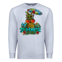 Heather Grey summer Premium Sweatshirt - SublimationCraftShop
