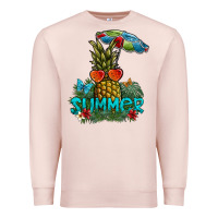 Pale Pink summer Premium Sweatshirt - SublimationCraftShop