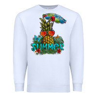 White summer Premium Sweatshirt - SublimationCraftShop