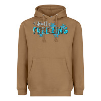 Toasted Coconut literally freezing winter Heavyweight Hoodie - RanaPortraitStore