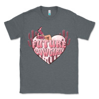 Charcoal Heather future cowgirl Classic Tee - MaliasSmallBusiness