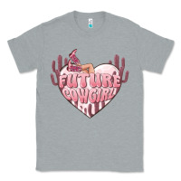 Heather Grey future cowgirl Classic Tee - MaliasSmallBusiness