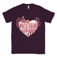 Plum future cowgirl Classic Tee - MaliasSmallBusiness
