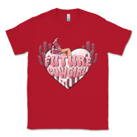 Red future cowgirl Classic Tee - MaliasSmallBusiness