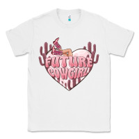 White future cowgirl Classic Tee - MaliasSmallBusiness