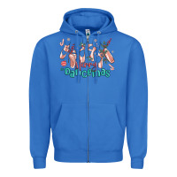 True Royal merry dancemas christmas ballet Zipper Hoodie - MaliasSmallBusiness