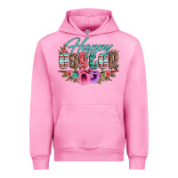 Fuchsia Pink happy easter western floral serape leopard Urban Hoodie - Jasminsmagicworld