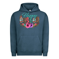 Pigment Midnight Navy happy easter western floral serape leopard Urban Hoodie - Jasminsmagicworld