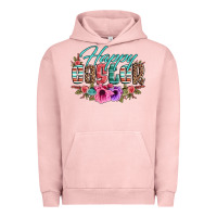 Pigment Salmon happy easter western floral serape leopard Urban Hoodie - Jasminsmagicworld