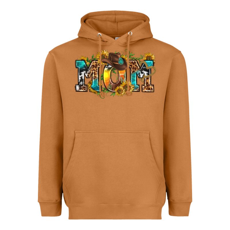 Western Mom Heavyweight Hoodie by texasbilliewilder | Teevron