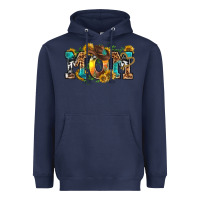 Navy western mom Heavyweight Hoodie - texasbilliewilder
