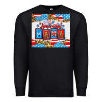 Black American Mama 20oz tumbler Premium Sweatshirt - Neo Western