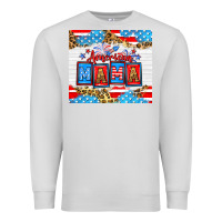 Dove Grey American Mama 20oz tumbler Premium Sweatshirt - Neo Western