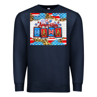 Navy American Mama 20oz tumbler Premium Sweatshirt - Neo Western