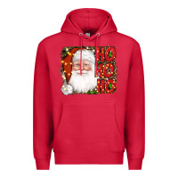 Cardinal christmas ho ho ho santa clause Premium Hoodie - AdoDesignShop