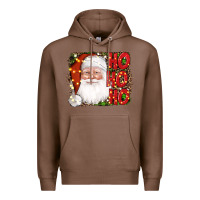 Chestnut christmas ho ho ho santa clause Premium Hoodie - AdoDesignShop