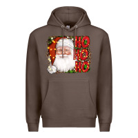 Coffee christmas ho ho ho santa clause Premium Hoodie - AdoDesignShop
