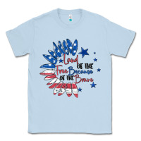 Land Of The Free Because Of The Brave Classic Tee | Teevron