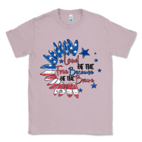 Lilac land of the free because of the brave Classic Tee - MaliasSmallBusiness