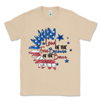 Mushroom land of the free because of the brave Classic Tee - MaliasSmallBusiness