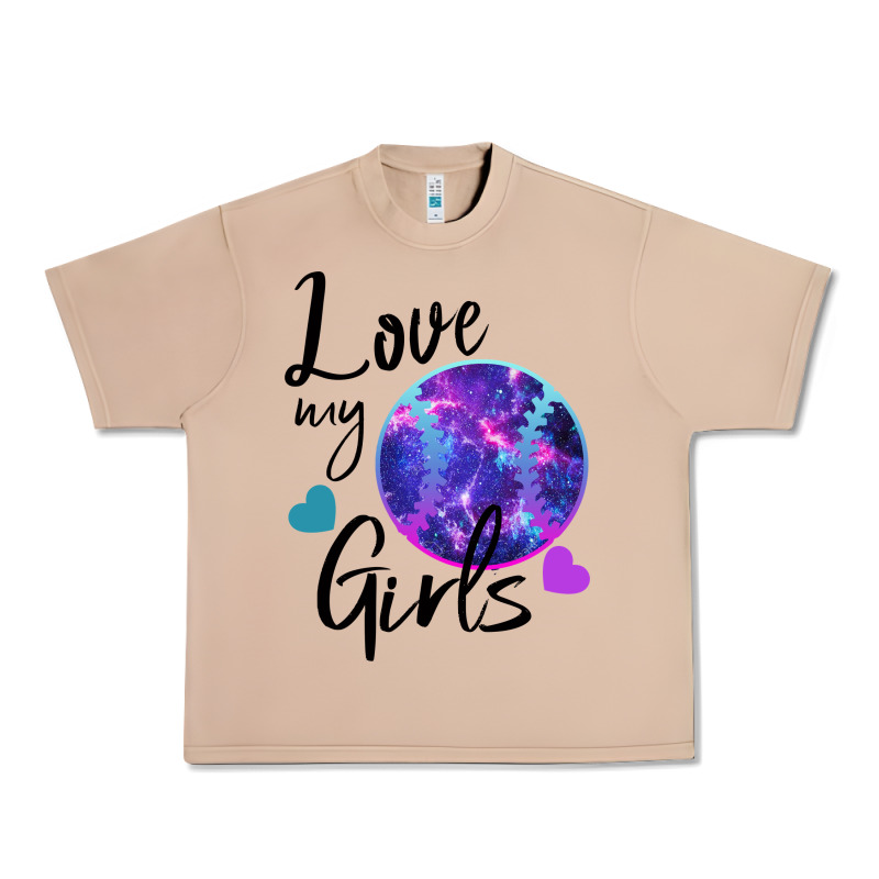 I Love My Softball Girl Urban Heavy Tee by Bettercallsaul | Teevron