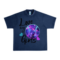 Navy I Love My Softball Girl Urban Heavy Tee - Bettercallsaul