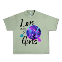 Oil Green I Love My Softball Girl Urban Heavy Tee - Bettercallsaul
