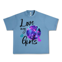 Pebble Blue I Love My Softball Girl Urban Heavy Tee - Bettercallsaul