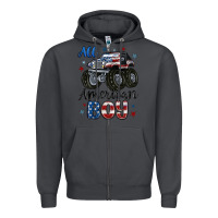 Smoke all american boy Zipper Hoodie - MaliasSmallBusiness