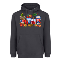 Smoke puerto rico coffee cups Heavyweight Hoodie - Zillion Design Studio