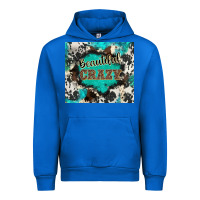 Cobalt western beautiful crazy Urban Hoodie - BarkalooDesign