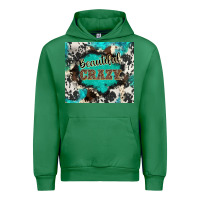 Emerald western beautiful crazy Urban Hoodie - BarkalooDesign
