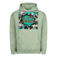 Pigment Oil Green western beautiful crazy Urban Hoodie - BarkalooDesign