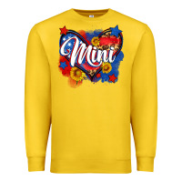 Lemon American mini heart Premium Sweatshirt - Neo Western